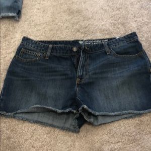 Cutoff denim shorts (boyfriend)
